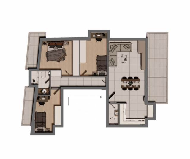 (Προς Πώληση) Κατοικία Οροφοδιαμέρισμα || Αθήνα Νότια/Άγιος Δημήτριος - 92 τ.μ, 3 Υ/Δ, 385.000€ 